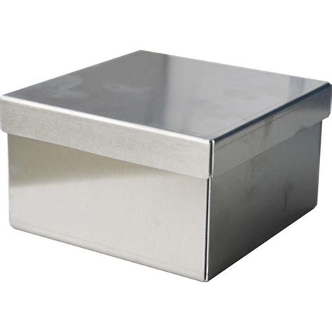 metal storage box holes|stainless steel storage boxes.